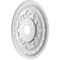 Ekena Millwork Baltimore PVC Medallion (Canopies up to 7 3/4"), 22"OD x 3 1/2"ID x 1"P, Metallic Vintage Gold CMP22BADVG - alternate 2
